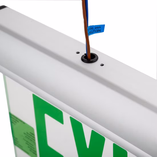 建物天井アクリルアルミニウムLED非常口標識